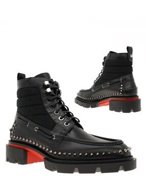 Size 7.5US - Christian Louboutin Melon Spikes Boots NEW christian louboutin spike products for sale | eBay main image 4